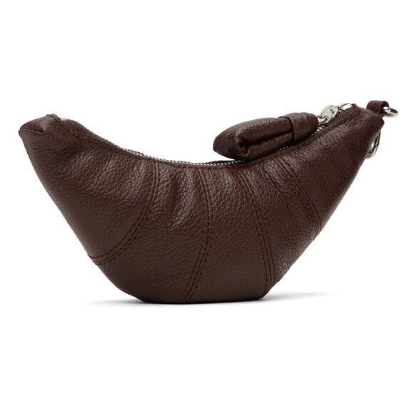BNWT SS25 LEMAIRE CROISSANT COIN POUCH BROWN - Picture 7 of 8